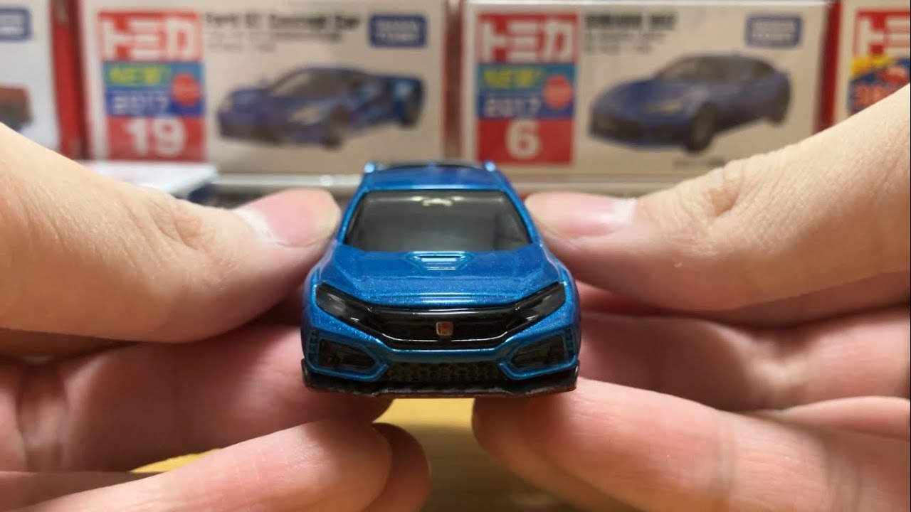 ローソンオリジナルトミカ ホンダ シビック TYPE R 開封 - YouTube