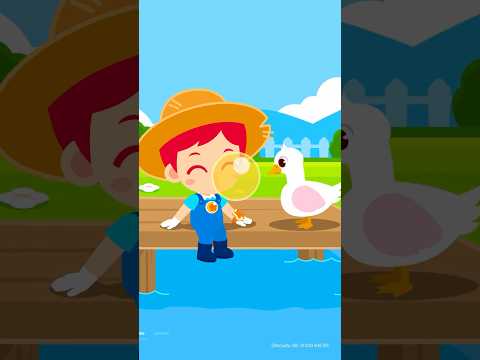🎈 Permen Karet Nempel di Hewan!|Nursery Rhyme #JunyTony #Shorts