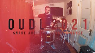 OUDL 2021 Snare Audition // Carter Nance
