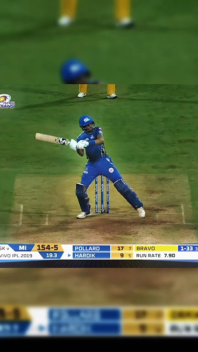 Hard-Hit Pandya 💀 #cricket #ipl #csk #rcb #hardikpandya