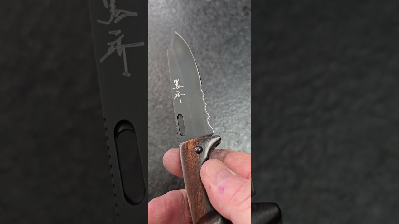 Japanese Folder With Veff Serrations 4 16 25