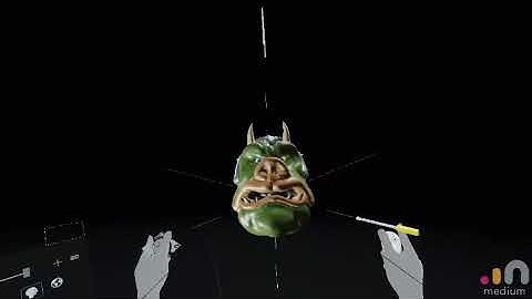 Gamorrean Guard sculpt VR oculus adobe medium by Cabel Adams 2020