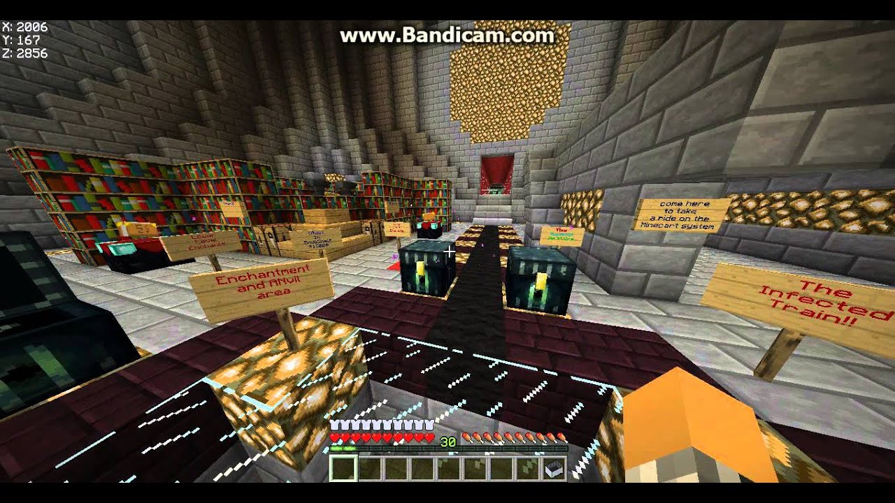 cool minecraft server - YouTube