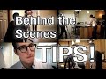 Bts  behind the scenes shooting and directing tips for filmmaking  the basic filmmaker ep 61
