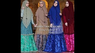 Baju Gamis Pesta Syari Glamour Terbaru 2019 screenshot 3