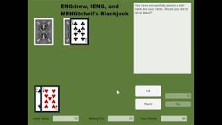 ENG 6 Blackjack Card Game