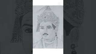 Basaveshwar Pencil sketch by Aditya R Malakaru 🎨