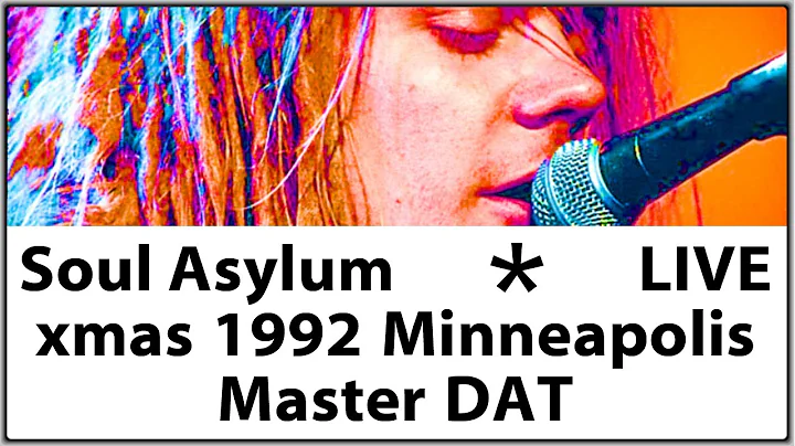Soul Asylum Live Dec 1992 First Avenue in Minneapolis, MN Original Concert Performance Recording