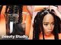 How To Do Box Braids For Beginners! | Beauty Studio