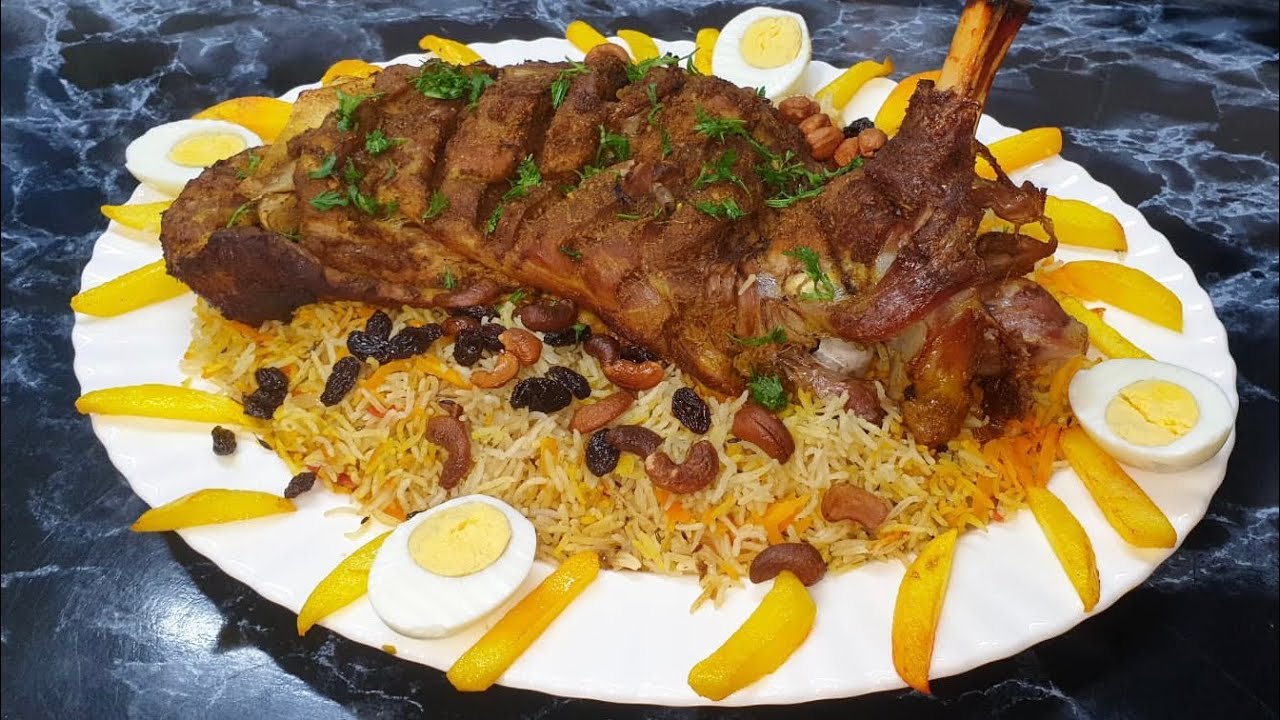 Mutton Mandi Recipe Arabic Mutton Mandi With Smoked Rice Youtube