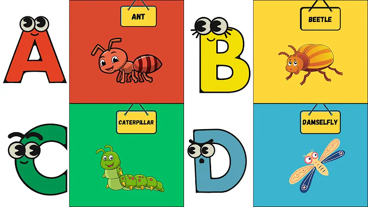 ABC Insects 🐜🦋 | Fun Alphabet Song for Kids | Learn About Bugs A to Z | UZR Learning | #abcd #kids