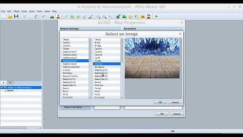 RPG Maker Tutorial Part 005: Map Properties In-depth - Making "A Human In Monsteropolis"