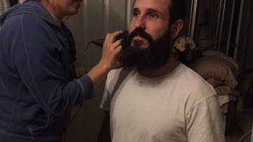 Time Lapse of a Beard Shave