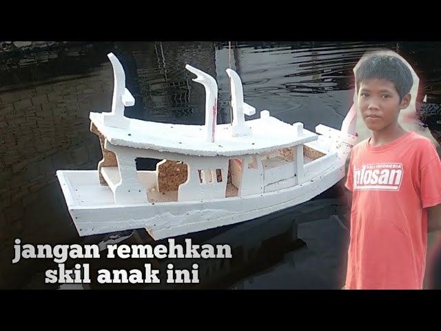 Cara Membuat Perahu Balap Mini Youtube