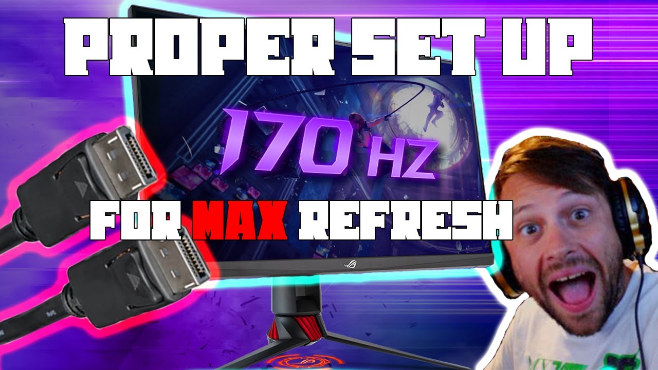 How to PROPERLY set up your high refresh rate gaming monitor! - YouTube