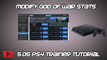 [How To] Edit God of War Stats On 5.05 PS4 Using Tylermods PS4 Trainer