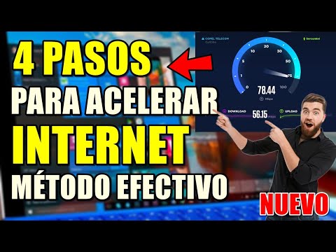 ACELERAR INTERNET, 4 PASOS EFECTIVOS PARA MEJORAR LA VELOCIDAD SEA POR WIFI O CABLE ??