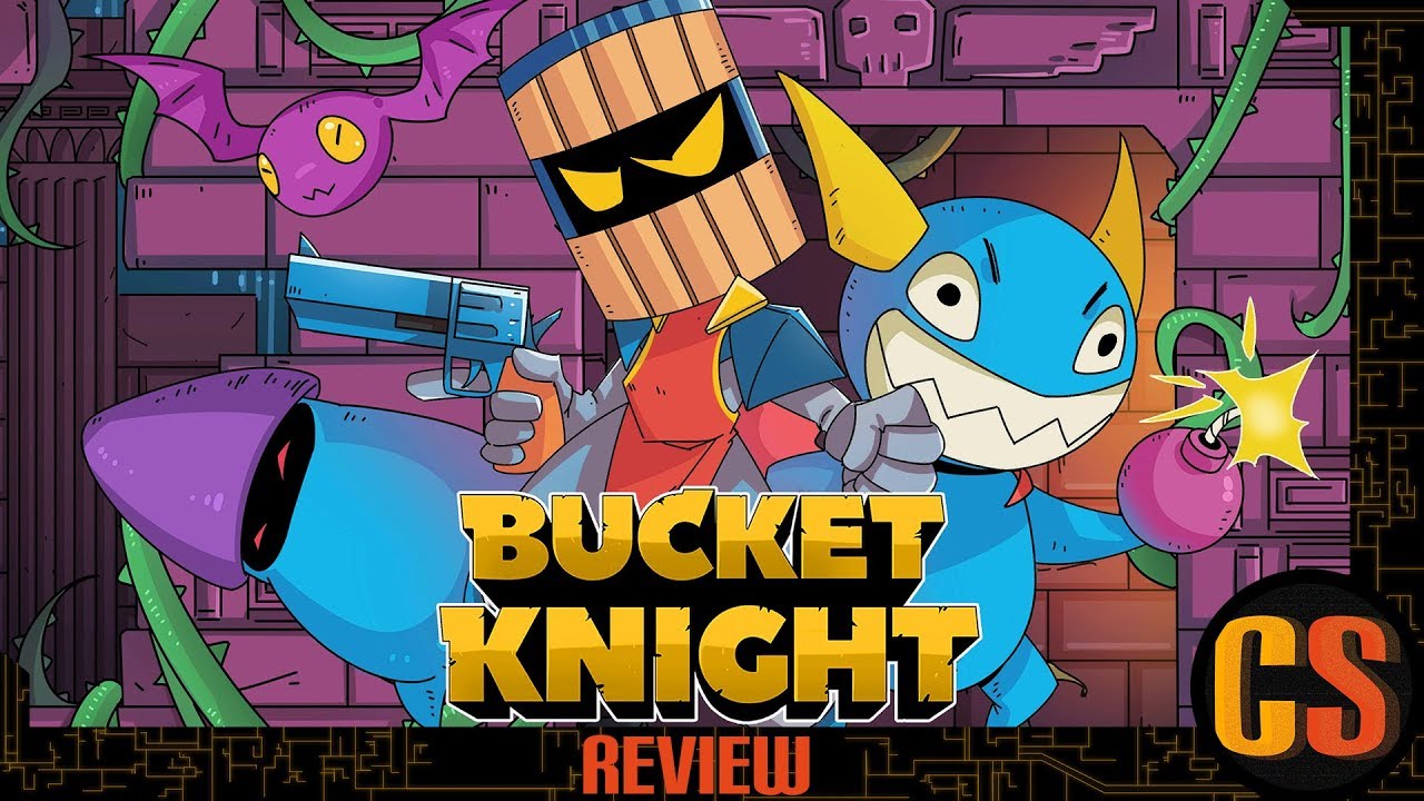 BUCKET KNIGHT - PS4 REVIEW (Video Game Video Review)
