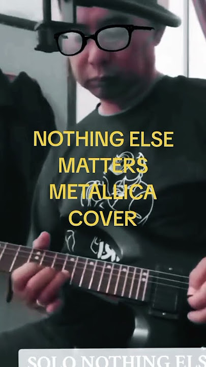 NOTHING ELSE MATTERS METALLICA COVER #music #guitarist #guitarcover