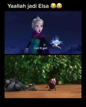 Let It Go 😂😂😂 Frozen VS Larva #shorts
