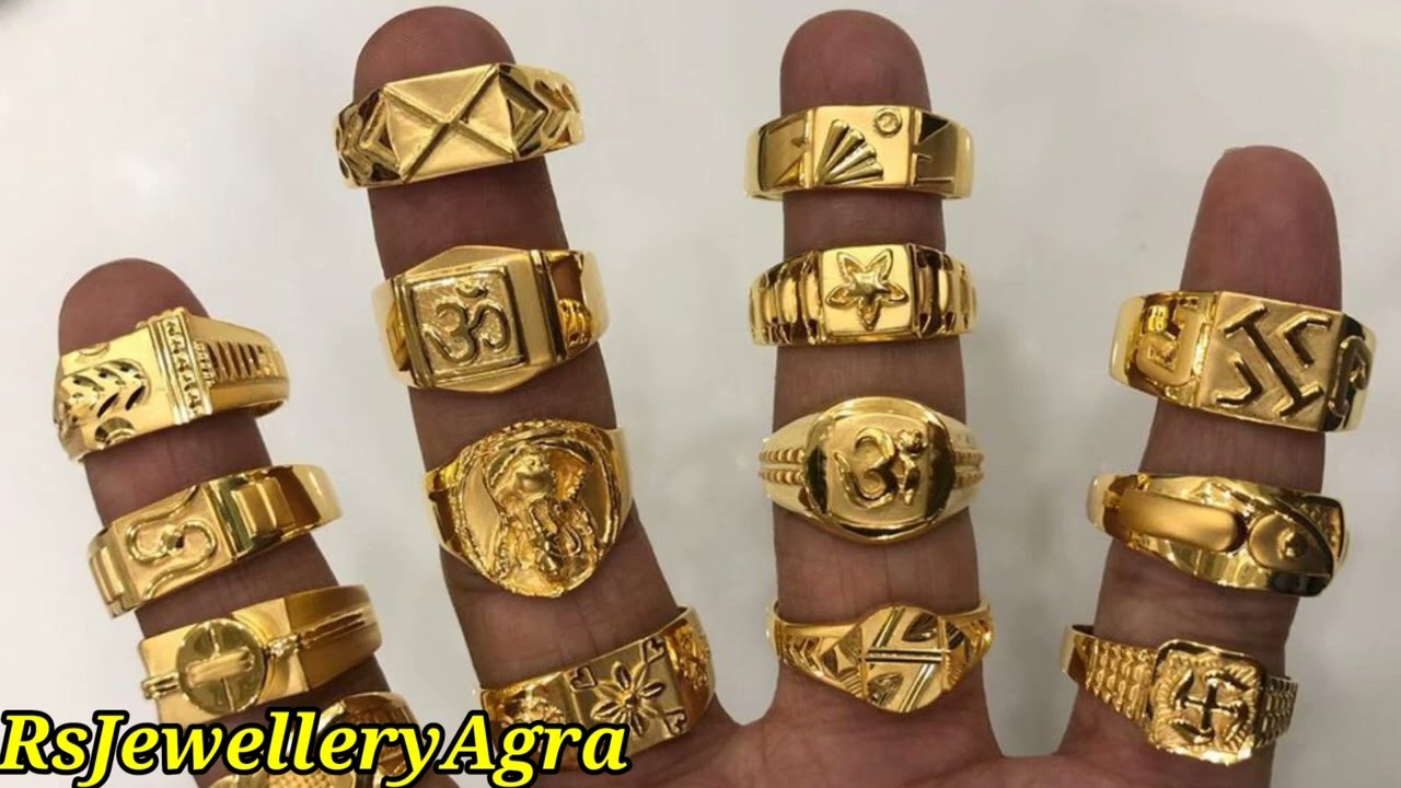 18k Men Gold Ring, 3 Gm at Rs 5350/gram in Kanpur | ID: 2850431400530