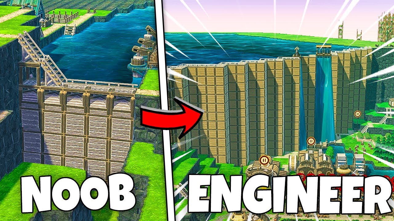 Engineering the WORLD'S LARGEST DAM in Timberborn!
