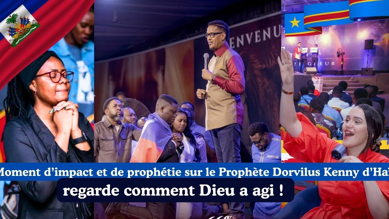 🇭🇹DU JAMAIS VU🔥TCHIA Pr Joel Francis Tatu a prié et prophétisé sur le Pr Dorvilus Kenny de l'Haïti..