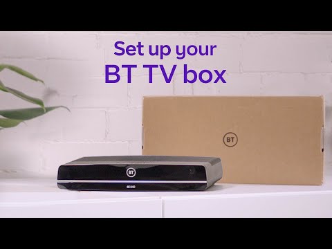 How to set up your BT TV box