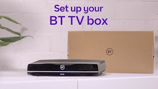 How to set up your BT TV box