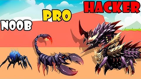 NOOB vs PRO vs HACKER - Insect Evolution Part 601 | Satisfying Games (Android,iOS)