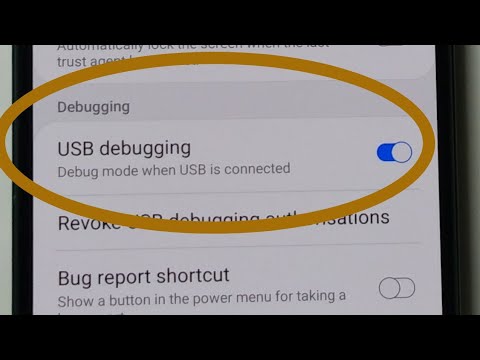 Samsung Galaxy A30 A30s A31 Enable USB Debugging Mode and Developer Options