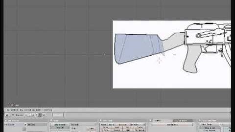 Blender tutorial for beginners how to make a AK-47 (Part 1)