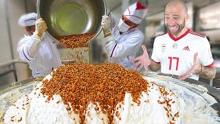 Making IRANIAN SWEETS in Isfahan, Iran!! Gaz PISTACHIO Nougat Street Food and Factory Tour!!