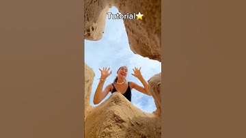 CUTE SAND TUTORIAL😱 TRY IT WITH SAND🤯⭐️🏝️ #shorts #short