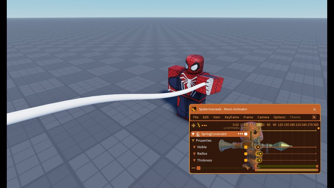 grappling hook or spiderman web thing with moon animator (sorta tutorial)