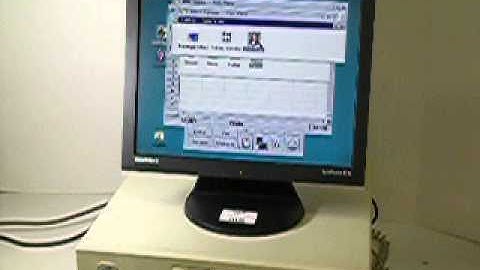 IBM PS/2 77 486DX2 running OS/2 Warp