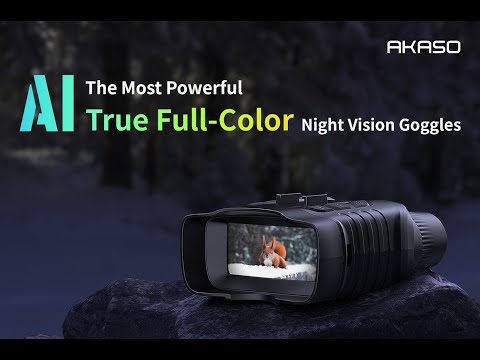 AKASO Seemor—The World's First AI-ISP Full-Color Night Vision Goggles