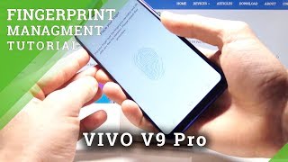 How to Add Fingerprint in VIVO V9 Pro - Screen Protection / Set Up Pattern Lock