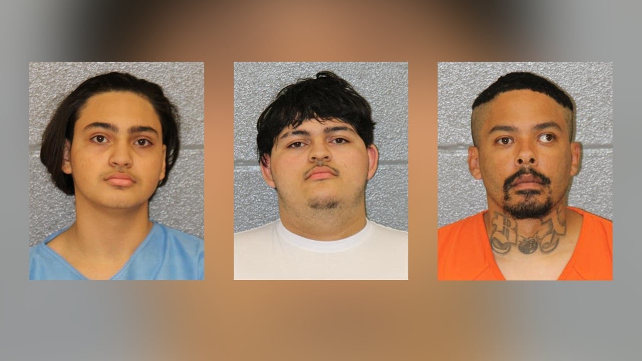 Police: 3 arrested after stolen car chase, robbing woman at gunpoint in ...