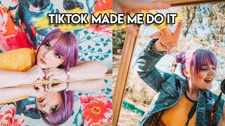 Testing VIRAL TikTok Photo Ideas/Hacks! | Creative Self Portrait Ideas screenshot 4
