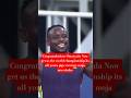 Congratulations Omanyala Now get us the world championship its all yours pigs strategy moja mwechche