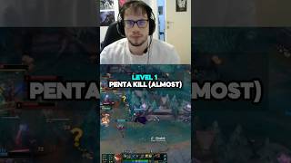 Sivir Level 1 Penta Kill (ALMOST) 😱