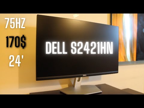 Dell S2421HN-Review!,24 inch,75hz,Ultra-thin bezel IPS Monitor!