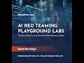BreakPoint Labs AI RedTeamIng Playground #cybersecurity #ai #AIRedTeaming #redteaming #howto