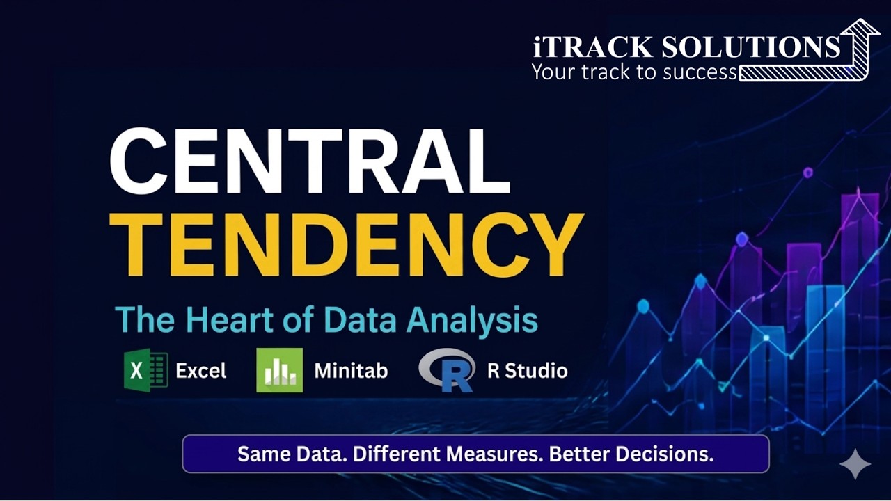 #rprogramming tutorial:009 Measures of Central Tendency Using Excel ...