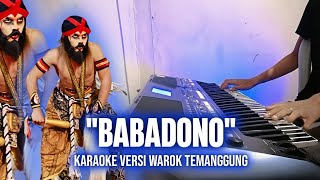 BABADONO || KARAOKE WAROK SLOW || NADA PASS