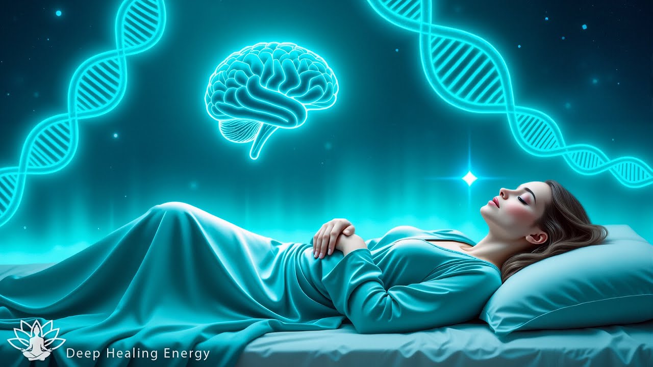 Восстановление организма за ночь с частотой 432 Гц + 528 Гц | Глубокий сон, восстановление энергии и