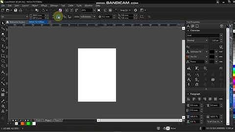 How to add Shadow Effect on a text and shape using CorelDraw X8