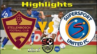 Download lagu Stellenbosch FC vs Supersport United FC| Extended Highlights | All Goals | Nedbank Quarter Finals