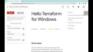 Hello Terraform for Windows || #qwiklabs || #coursera || [With Explanation🗣️]
